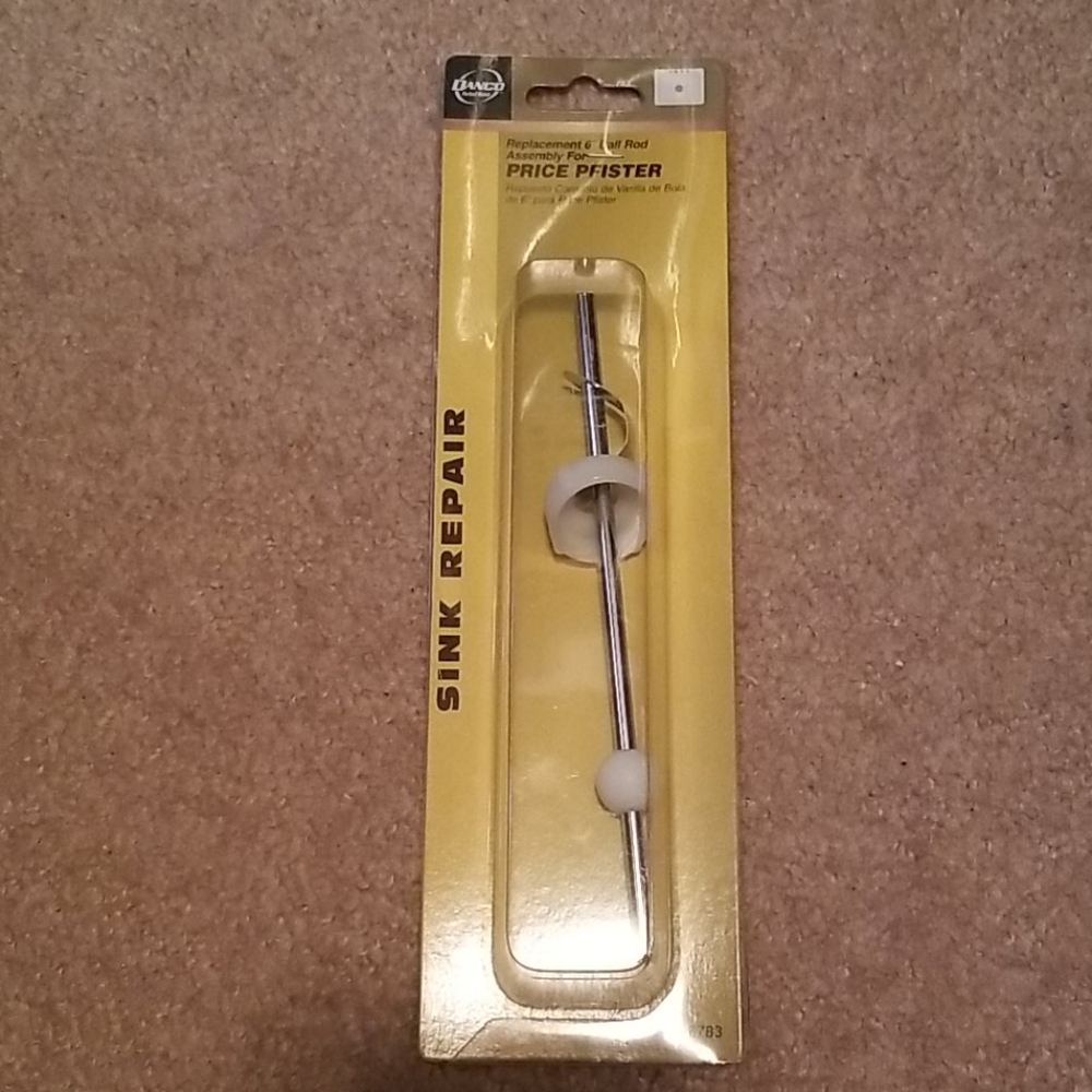 Replacement 6" ball rod assembly for price pfister
